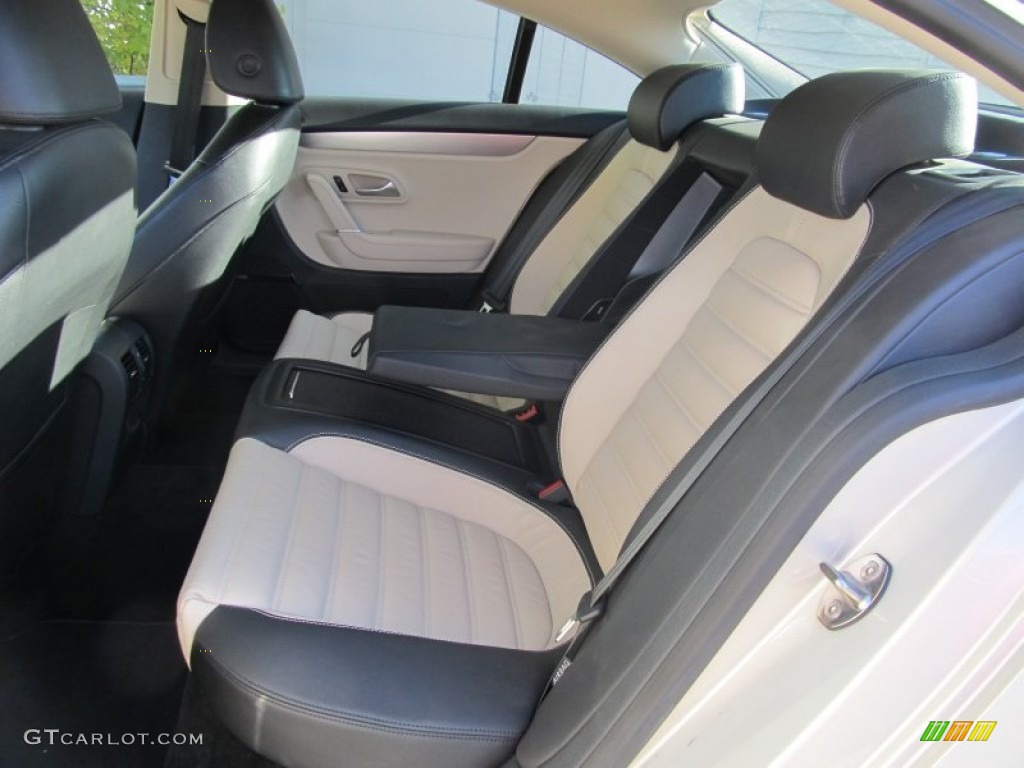 Cornsilk Beige Two-Tone Interior 2009 Volkswagen CC VR6 4Motion Photo #56104715