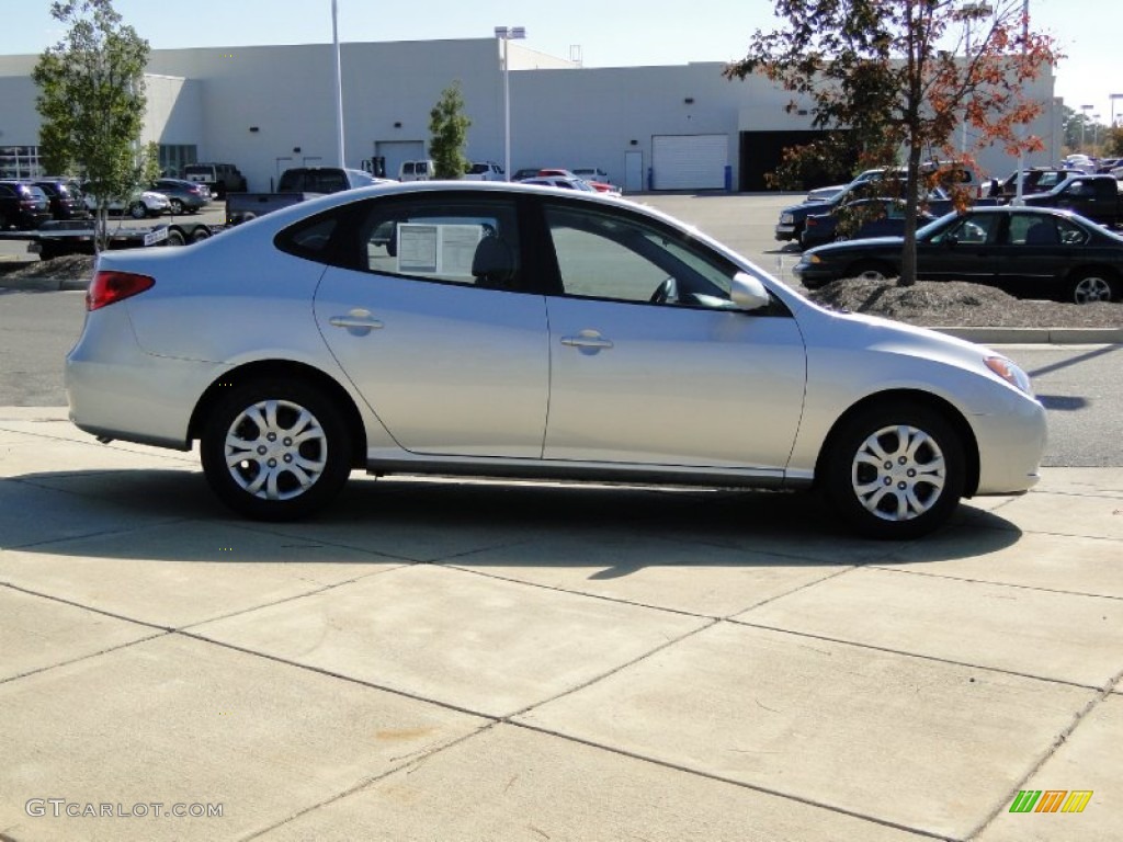 2010 Elantra GLS - Liquid Silver / Gray photo #4