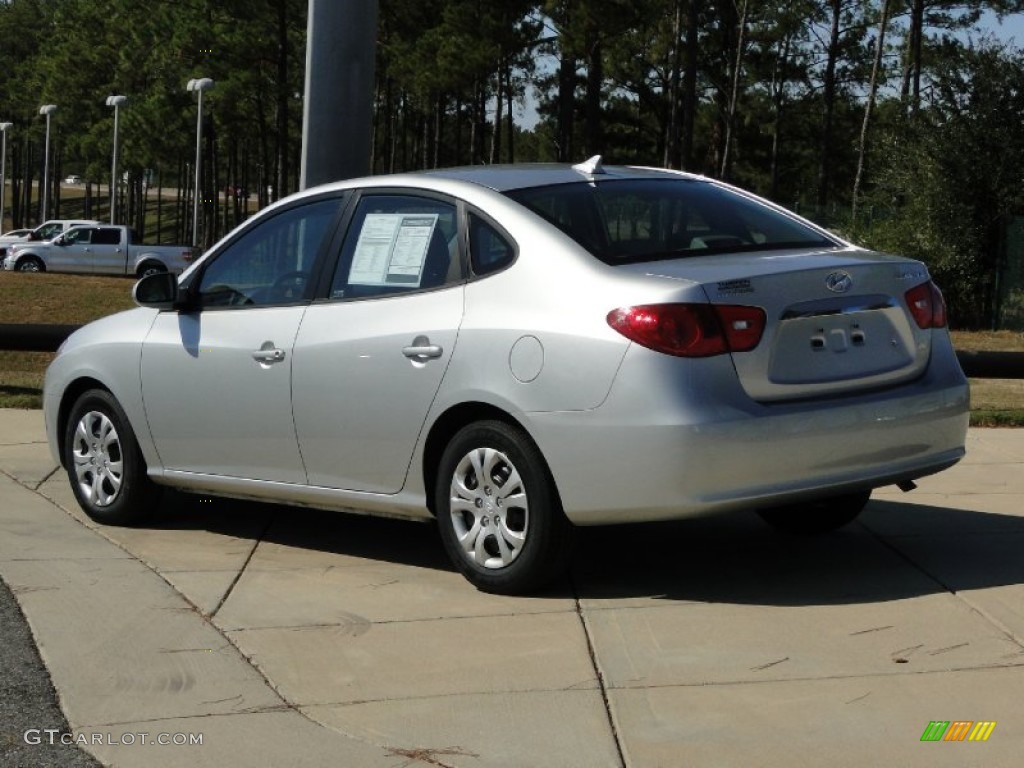 2010 Elantra GLS - Liquid Silver / Gray photo #6