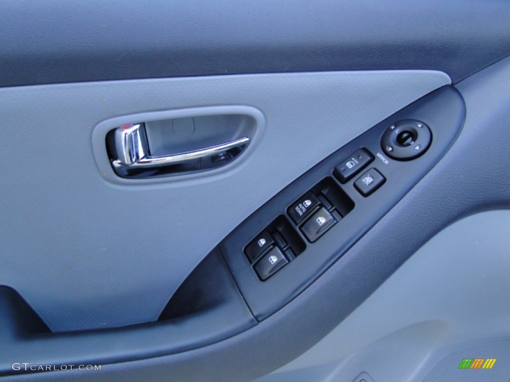 2010 Elantra GLS - Liquid Silver / Gray photo #14