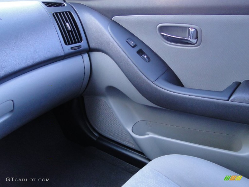 2010 Elantra GLS - Liquid Silver / Gray photo #21
