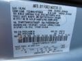 LS: Light Ice Blue Metallic 2005 Ford Crown Victoria Standard Crown Victoria Model Color Code