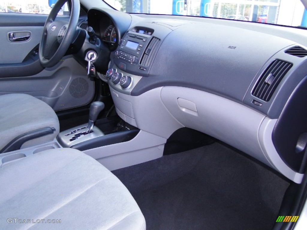 2010 Elantra GLS - Liquid Silver / Gray photo #23