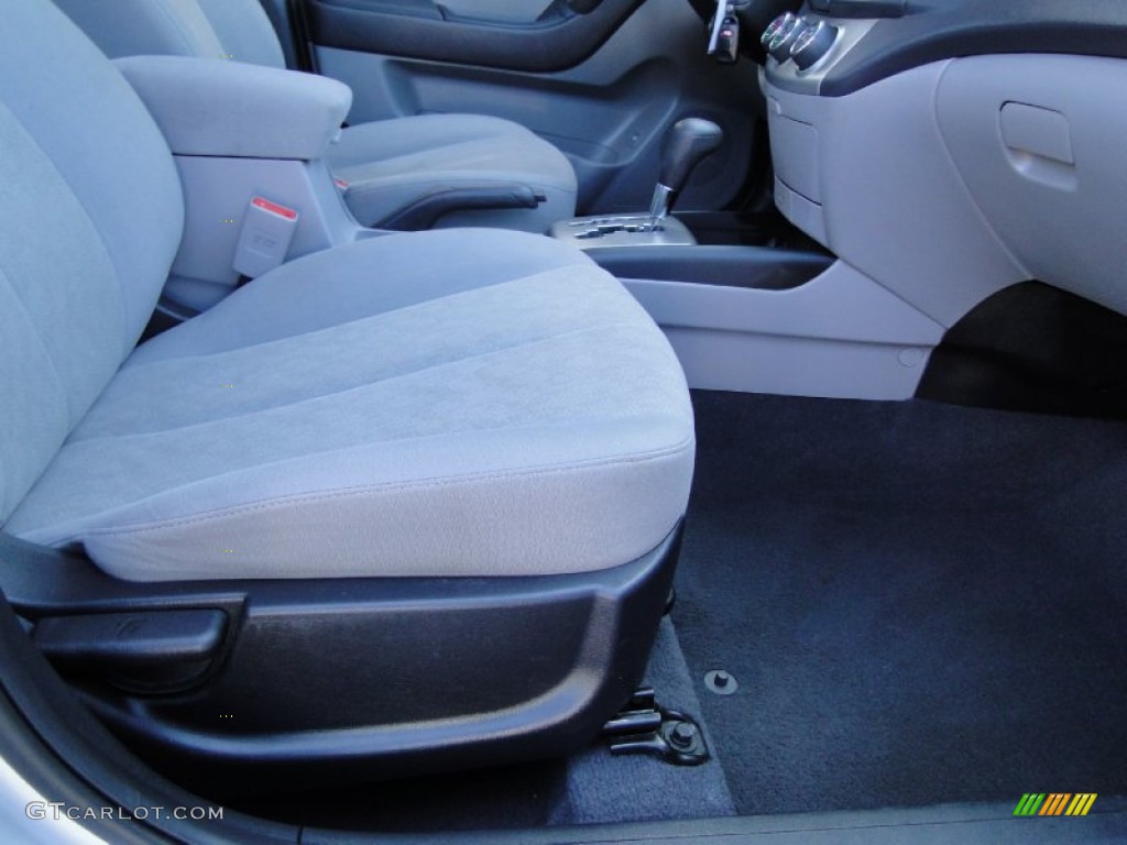 2010 Elantra GLS - Liquid Silver / Gray photo #24