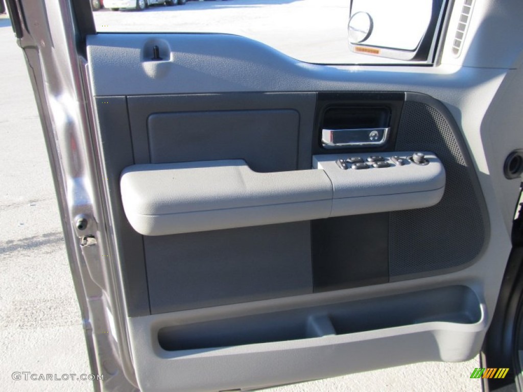 2006 F150 XLT SuperCrew 4x4 - Dark Shadow Grey Metallic / Medium/Dark Flint photo #7