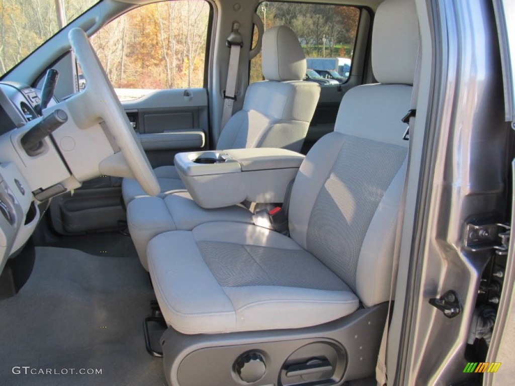 2006 F150 XLT SuperCrew 4x4 - Dark Shadow Grey Metallic / Medium/Dark Flint photo #8