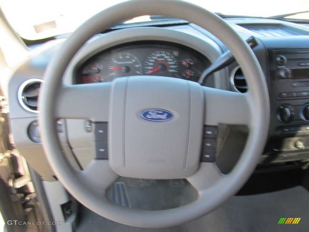 2006 F150 XLT SuperCrew 4x4 - Dark Shadow Grey Metallic / Medium/Dark Flint photo #10