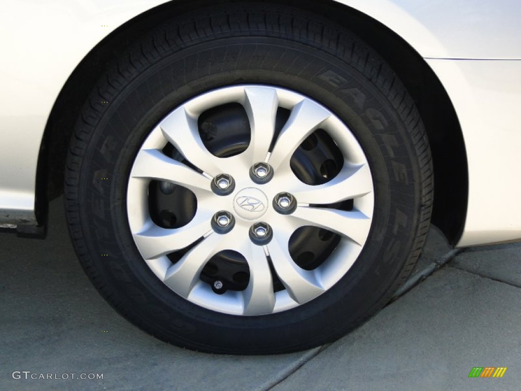 2010 Elantra GLS - Liquid Silver / Gray photo #35