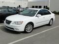 2009 Powder White Pearl Hyundai Sonata Limited V6  photo #36