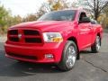 Flame Red 2011 Dodge Ram 1500 Express Regular Cab 4x4 Exterior