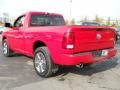 2011 Flame Red Dodge Ram 1500 Express Regular Cab 4x4  photo #3