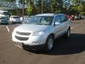 2012 Silver Ice Metallic Chevrolet Traverse LT  photo #1