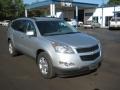 2012 Silver Ice Metallic Chevrolet Traverse LT  photo #7