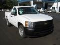 2012 Summit White Chevrolet Silverado 1500 Work Truck Regular Cab  photo #7