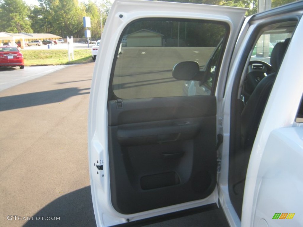 2012 Silverado 1500 LT Crew Cab - White Diamond Tricoat / Ebony photo #17