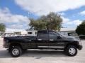 2005 Black Dodge Ram 3500 Laramie Quad Cab 4x4 Dually  photo #9