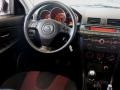 Black/Red 2006 Mazda MAZDA3 s Touring Sedan Dashboard