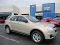 2012 Gold Mist Metallic Chevrolet Equinox LS AWD  photo #1