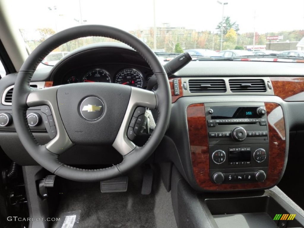 2012 Chevrolet Tahoe LT 4x4 Ebony Dashboard Photo #56110394