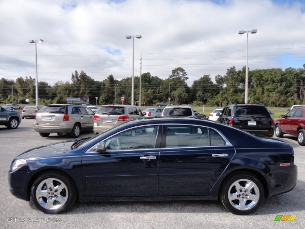 2010 Malibu LS Sedan - Imperial Blue Metallic / Titanium photo #2