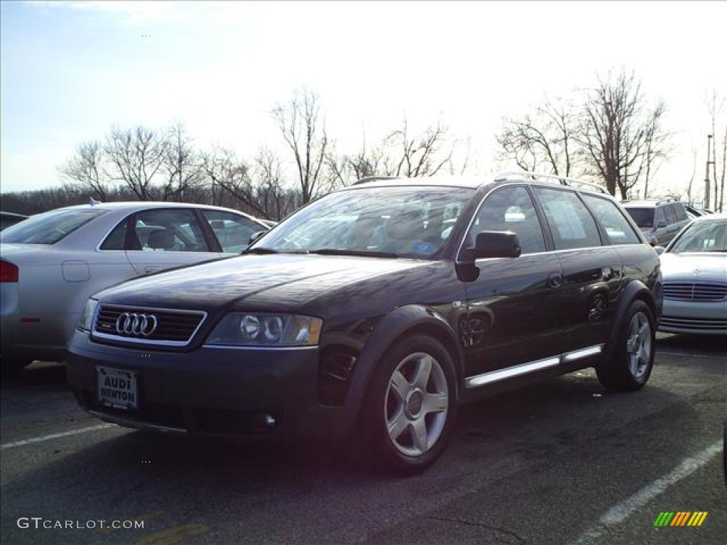 2005 Allroad 4.2 quattro - Brilliant Black / Ecru/Light Brown photo #1