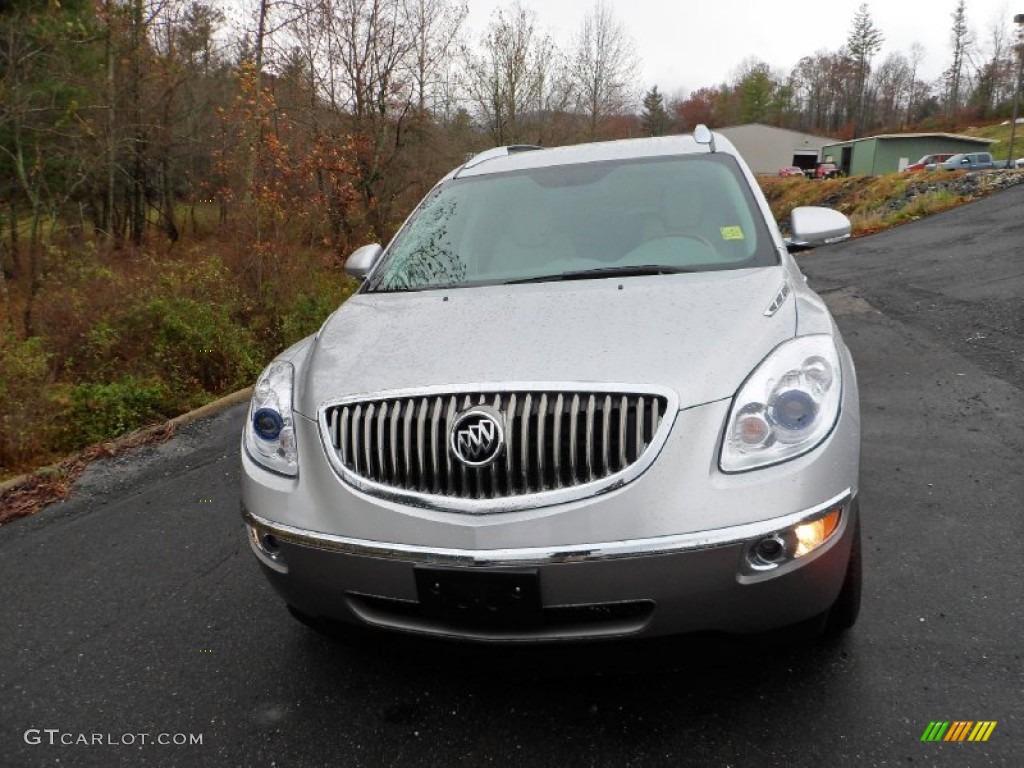 2011 Enclave CXL AWD - Quicksilver Metallic / Titanium/Dark Titanium photo #5