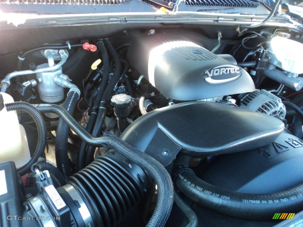 2004 Chevrolet Silverado 1500 LS Extended Cab 4x4 4.8 Liter OHV 16-Valve Vortec V8 Engine Photo #56113073