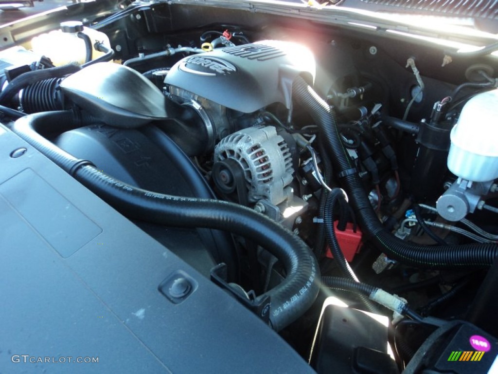 2004 Chevrolet Silverado 1500 LS Extended Cab 4x4 4.8 Liter OHV 16-Valve Vortec V8 Engine Photo #56113079