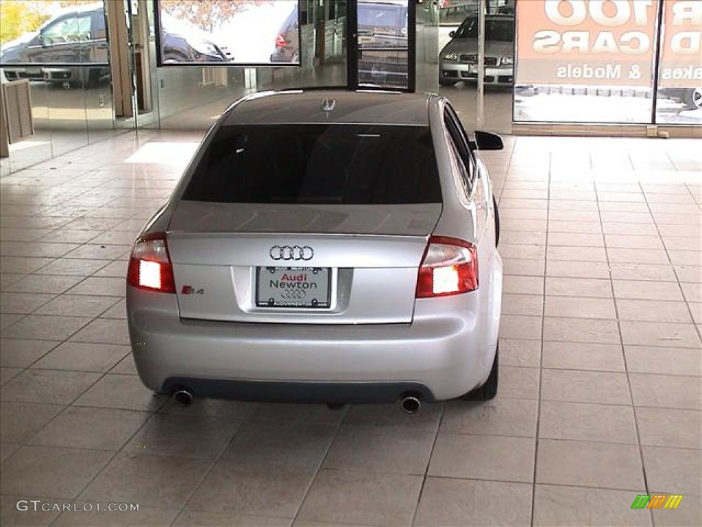 2005 S4 4.2 quattro Sedan - Light Silver Metallic / Ebony photo #5