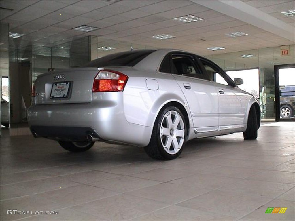 2005 S4 4.2 quattro Sedan - Light Silver Metallic / Ebony photo #31