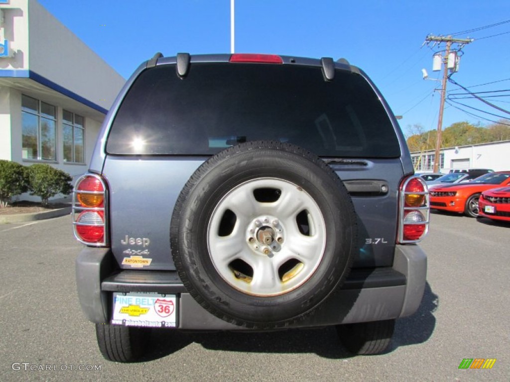 2002 Liberty Sport 4x4 - Steel Blue Pearlcoat / Dark Slate Gray photo #6