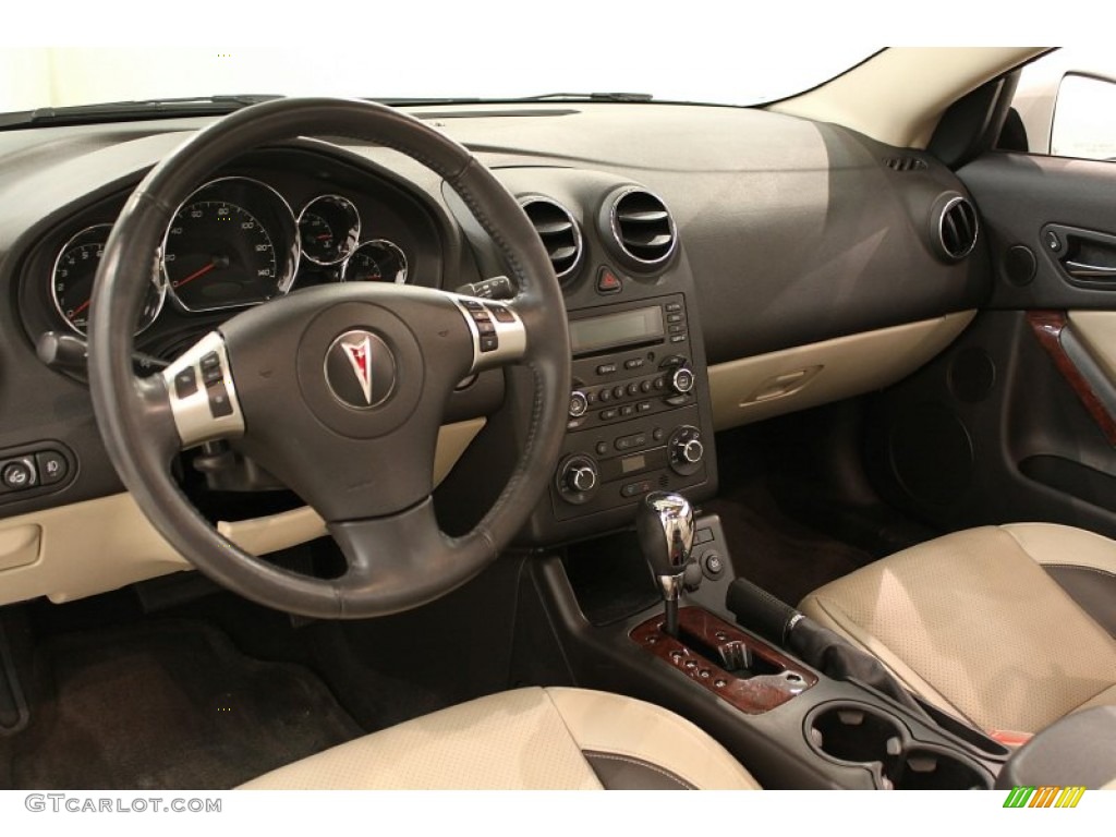 2009 G6 GXP Coupe - Summit White / Light Taupe photo #8