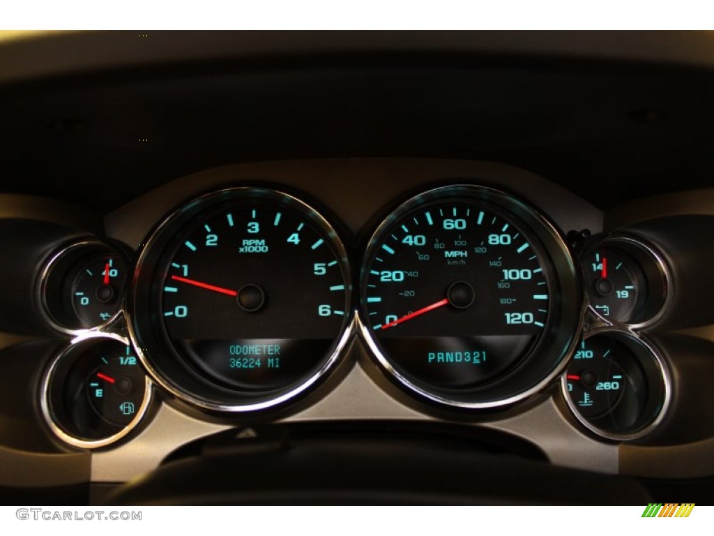 2007 GMC Sierra 1500 SLE Extended Cab 4x4 Gauges Photo #56114939