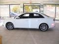 Ibis White 2008 Audi S4 4.2 quattro Sedan Exterior