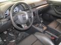 2008 Audi S4 Black/Black Interior Prime Interior Photo