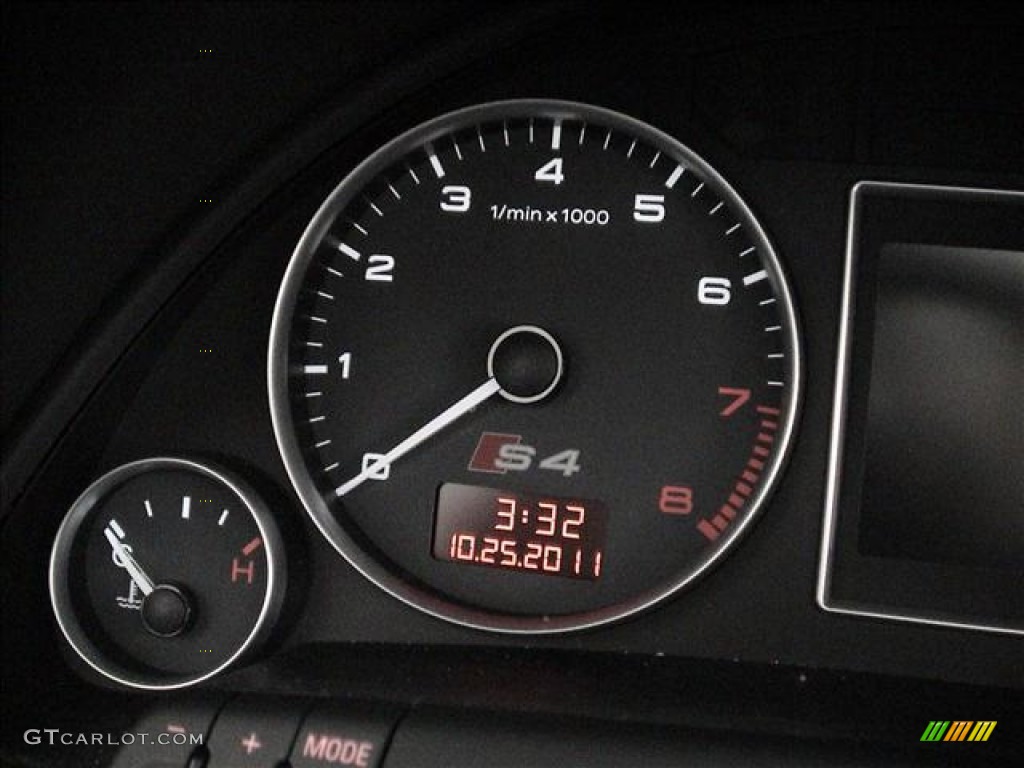 2008 Audi S4 4.2 quattro Sedan Gauges Photo #56116031