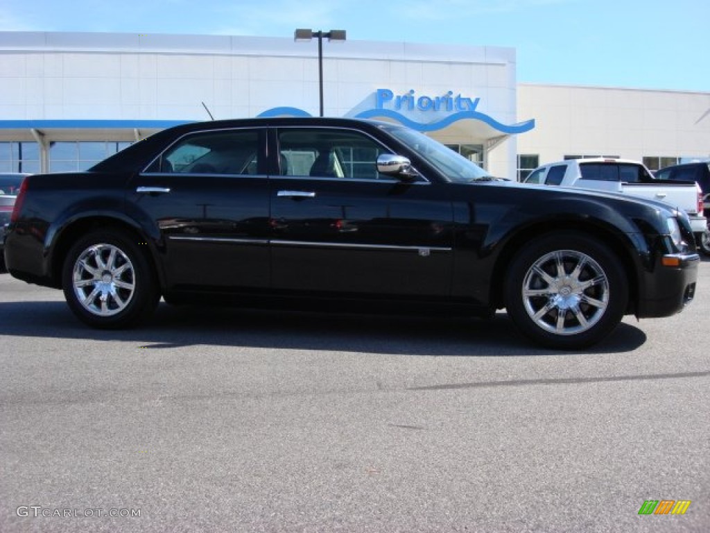 2008 300 C HEMI - Brilliant Black Crystal Pearl / Dark Slate Gray photo #6