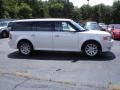 2010 White Platinum Tri-Coat Metallic Ford Flex SEL AWD  photo #7