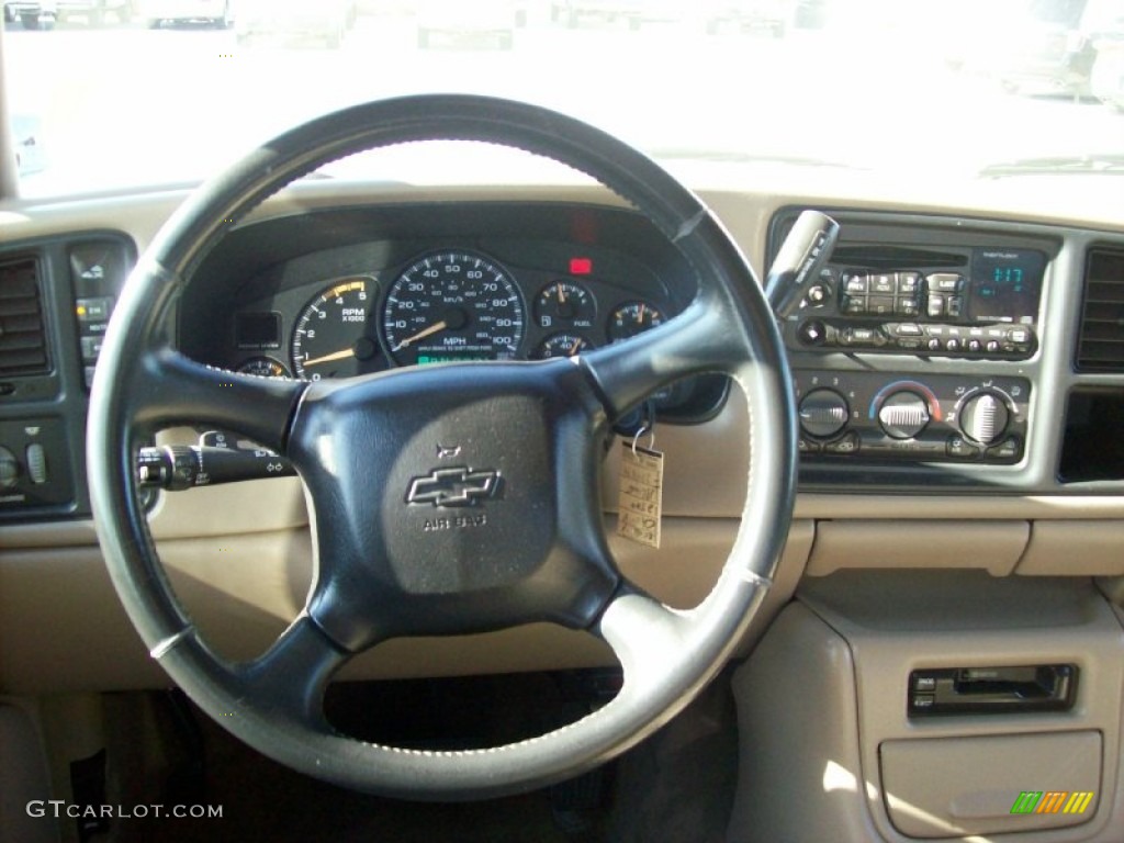 2001 Silverado 2500HD LS Crew Cab 4x4 Chassis - Indigo Blue Metallic / Tan photo #6