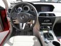 2012 Mercedes-Benz C Almond Beige/Mocha Interior Transmission Photo