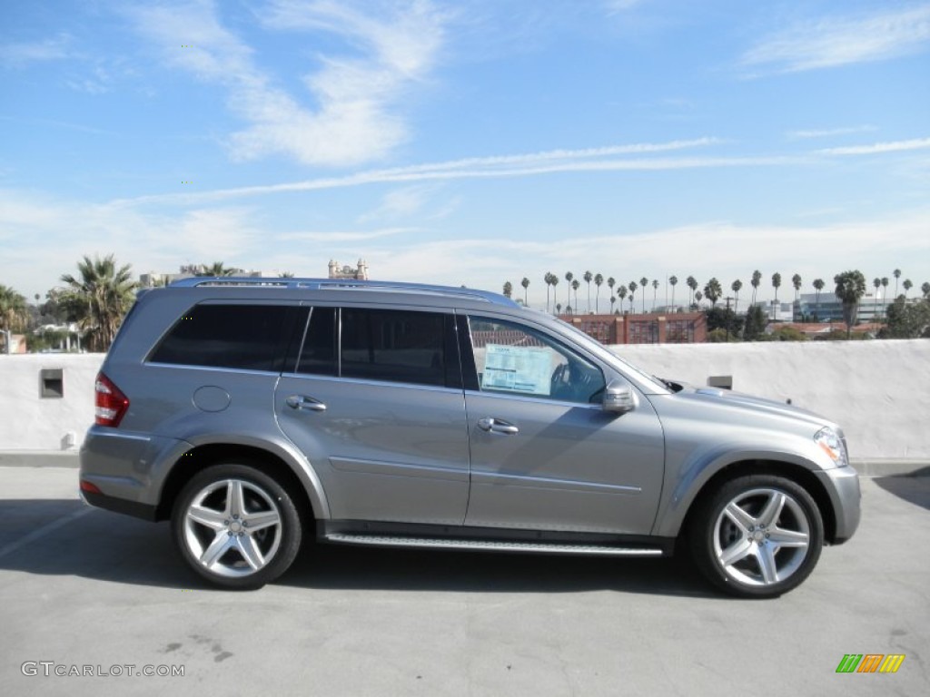 Paladium Silver Metallic 2012 Mercedes-Benz GL 550 4Matic Exterior Photo #56118797
