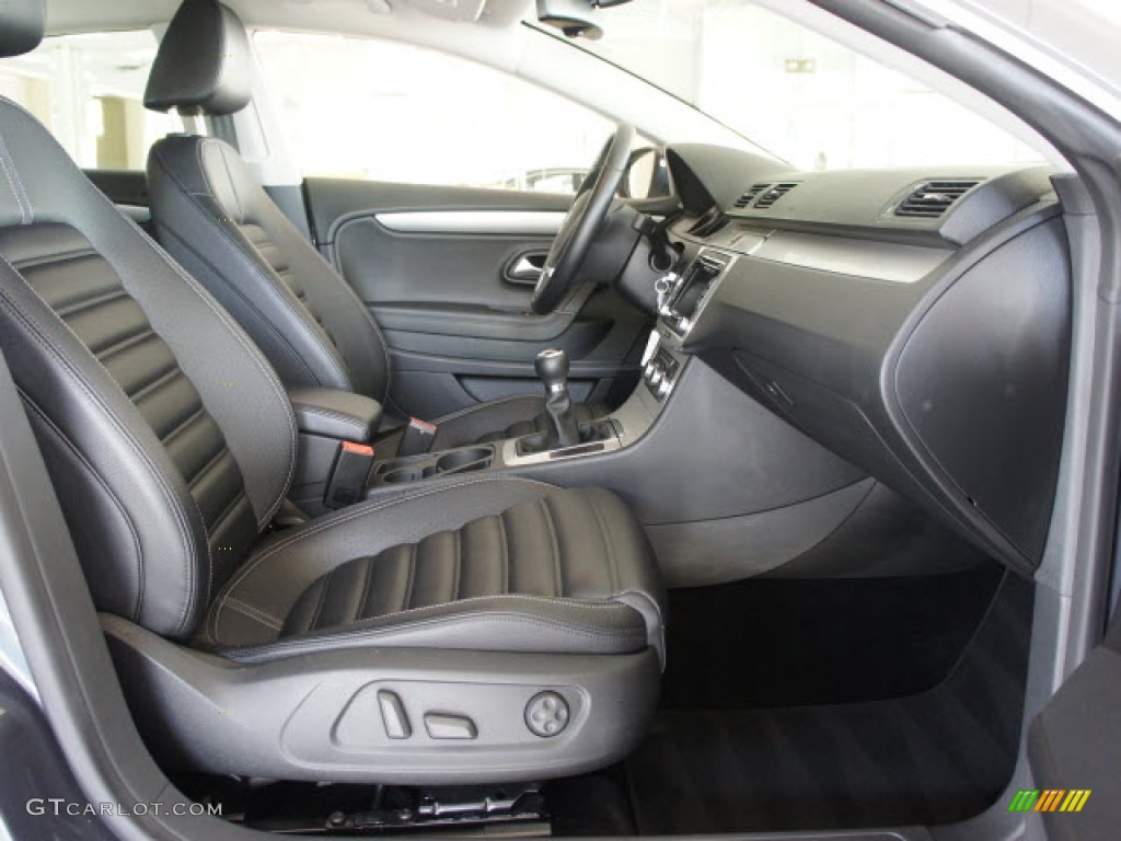 Black Interior 2010 Volkswagen CC Sport Photo #56118857
