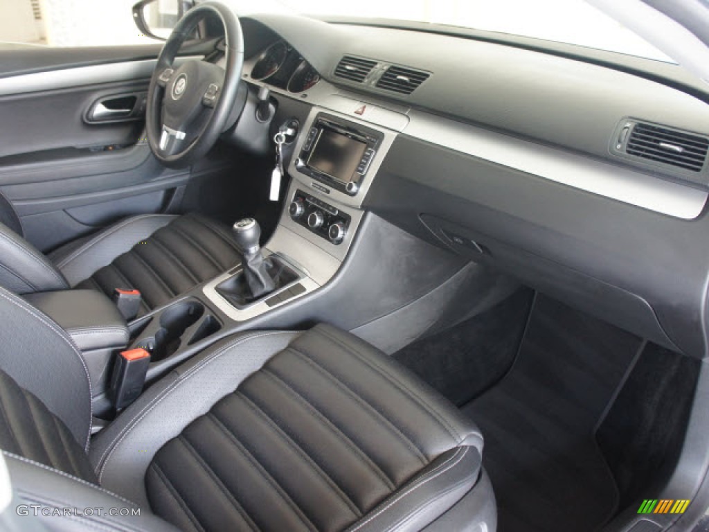 2010 Volkswagen CC Sport Black Dashboard Photo #56118866