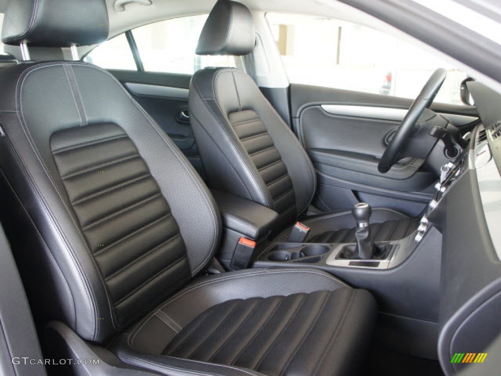 Black Interior 2010 Volkswagen CC Sport Photo #56118875