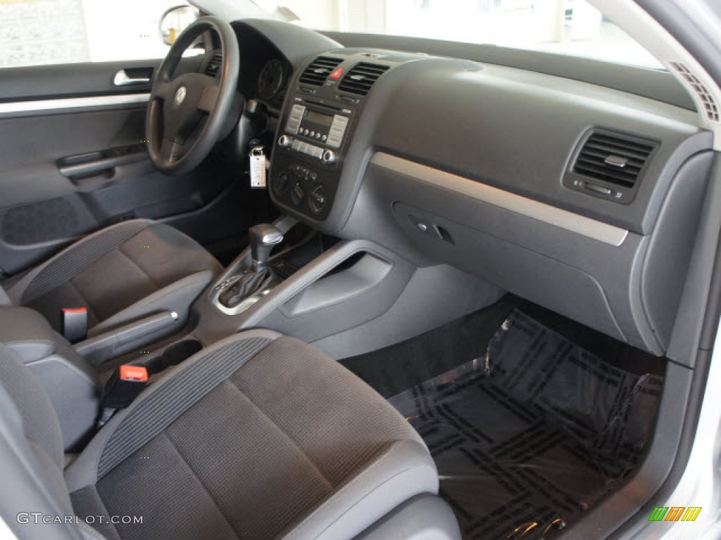 2009 Volkswagen Jetta S Sedan Anthracite Dashboard Photo #56119142