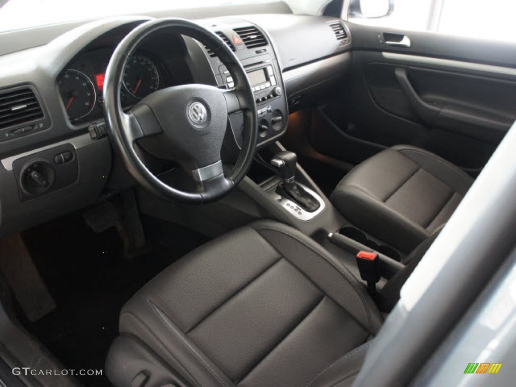 Anthracite Interior 2009 Volkswagen Jetta SE Sedan Photo #56119610