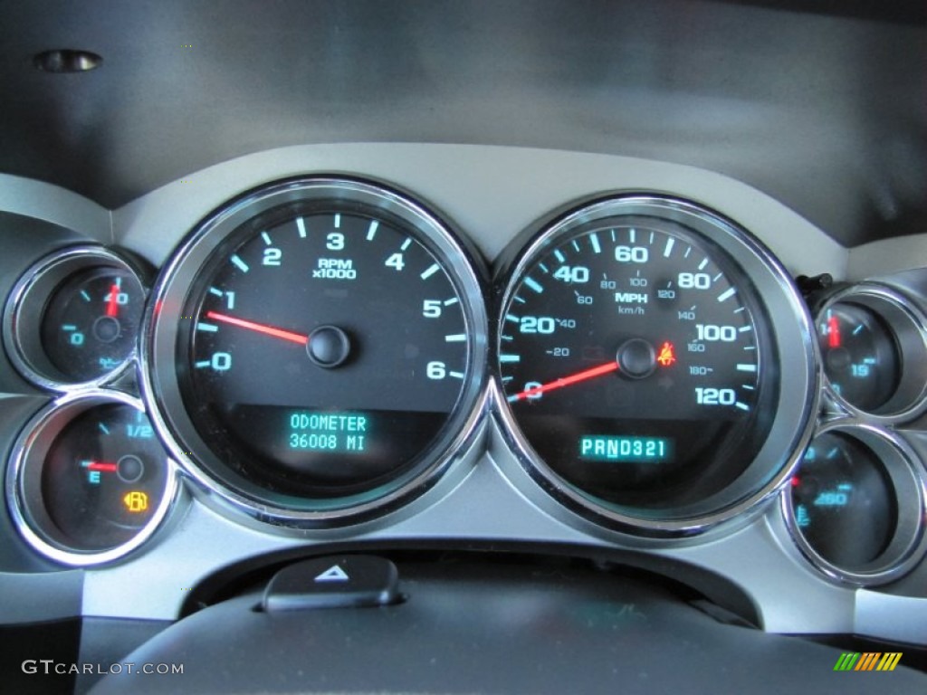 2008 Chevrolet Silverado 1500 LT Crew Cab 4x4 Gauges Photo #56119613