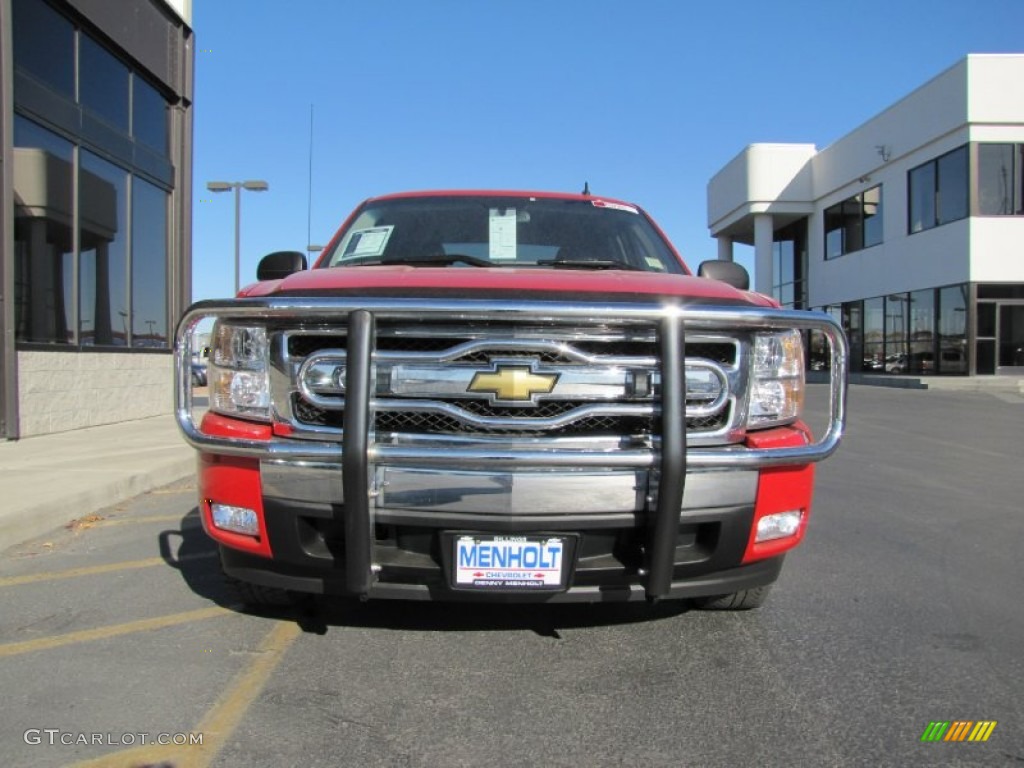 2008 Silverado 1500 LT Crew Cab 4x4 - Victory Red / Ebony photo #32