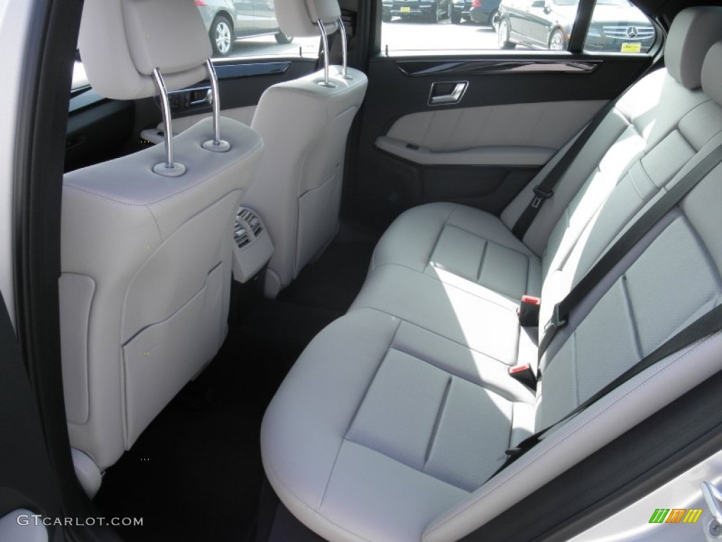 Ash/Black Interior 2012 Mercedes-Benz E 350 Sedan Photo #56120201