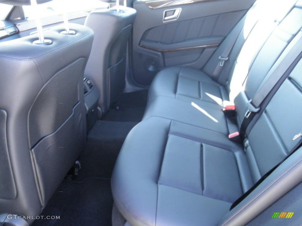 Black Interior 2012 Mercedes-Benz E 350 Sedan Photo #56120285